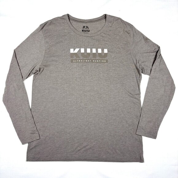 KUIU Ultralight Hunting Lightweight Long Sleeve Graphic T-Shirt Mens XL - Picture 1 of 6